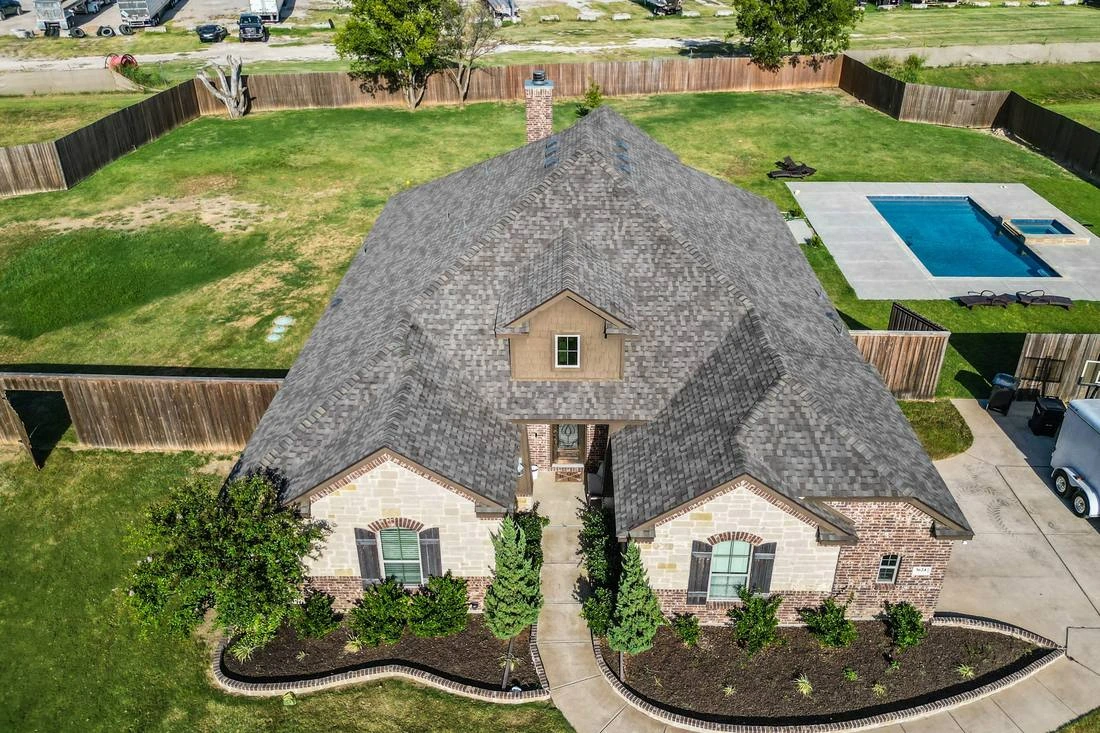 RESIDENTIAL ROOFING — Architectural Shingle Re-Roof, Single Story