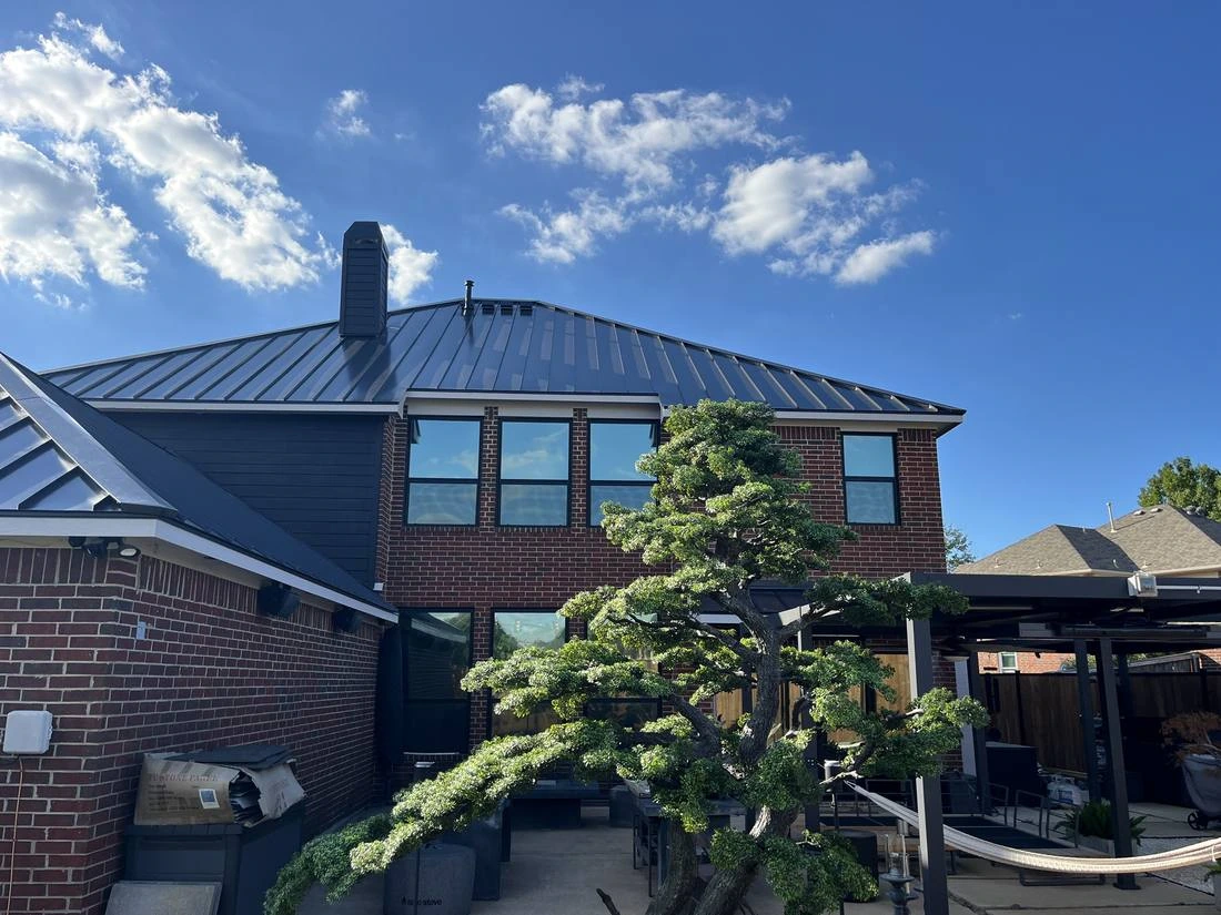 COMMERCIAL ROOFING — Retail Standing Seam Metal Roofing
